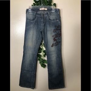 Y2K💙Ecko Red flare jeans